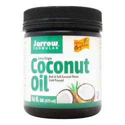 Jarrow Formulas Organic Extra Virgin Coconut Oil - 16 fl oz (473 ml)