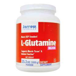 Jarrow Formulas L-Glutamine - 35.5 oz (1000 g) Powder