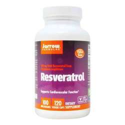 Jarrow Formulas Resveratrol - 100 mg - 120 Veggie Caps