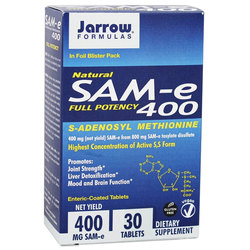 Jarrow Formulas Sam-E - 400 mg - 30 Tablets