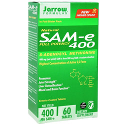 Jarrow Formulas Sam-E - 400 mg - 60 Tablets