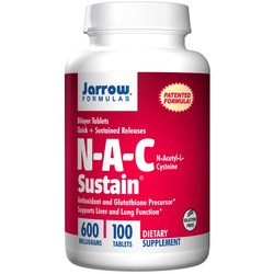 Jarrow配方N -A -C，持续释放-600 mg -100片