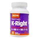 K-Right Vitamin K Complex 60 Softgels Yeast Free by Jarrow Formulas