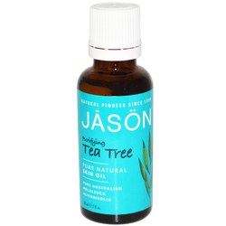 杰森天然化妆品净化茶树油纯天然皮肤油-1 fl oz