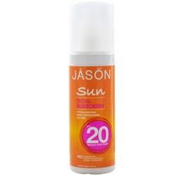 Jason Natural Cosmetics Facial Sunscreen Broad Spectrum, SPF 20 - 4.5 fl oz