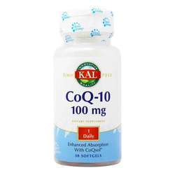 Kal CoQ10 - 100mg - 30软凝胶