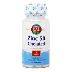 Kal Zinc 50 Chelated - 90 Tablets