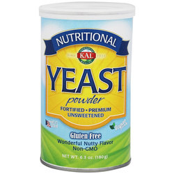 Kal Nutritional Yeast, Unflavored - 6.3 oz Powder