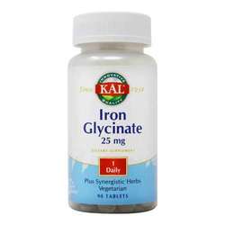 Kal Iron Glycinate - 25 mg - 90 Tablets