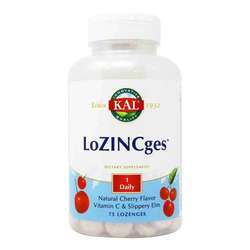 Kal LoZINCges, Cherry - 75 Lozenges