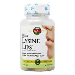 Kal Ultra Lysine Lips - 60 Tablets