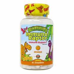 Kal Immuno-Raptor Fructose-Free, Orange - 60 Chewables