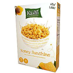 喀什方块麦片(10包)，蜂蜜阳光- 10 - 10.5盎司盒装