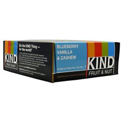 Kind Fruit and Nut Bar, Blueberry Vanilla & Cashew - 12 - 1.4 oz Bars