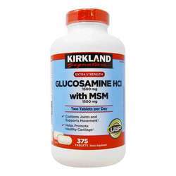 Kirkland Signature Glucosamine HCI with MSM