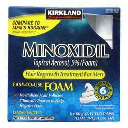 Kirkland Signature Minoxidil - 6 - 2.66 oz Cans