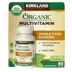 Kirkland Signature Organic Multivitamin One Per Day
