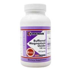 Kirkman Labs Buffered Magnesium Oxide 180 Mg - 250 Capsules