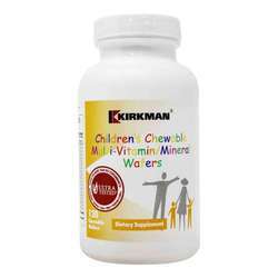 Kirkman Labs Children's Chewable Multi-Vitamin and Mineral, Mango and Peach - 120 Chewable Wafers