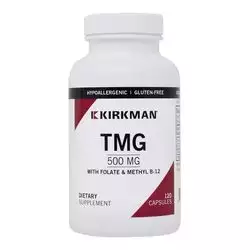 柯克曼实验室TMG叶酸和甲基B12 - 120素胶囊