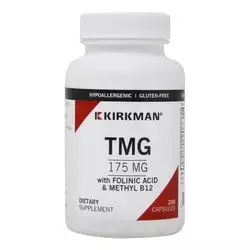 柯克曼实验室TMG叶酸和甲基B12 - 200胶囊