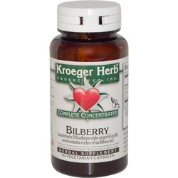 Kroeger Herb Bilberry - 350 mg - 90 Veggie Capsules