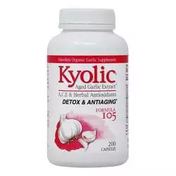 Kyolic Kyolic Formula 105排毒抗衰老维生素A E硒- 200帽