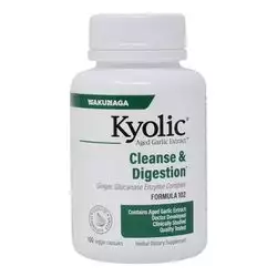 Kyolic念珠菌清洁和消化- 100 VCaps