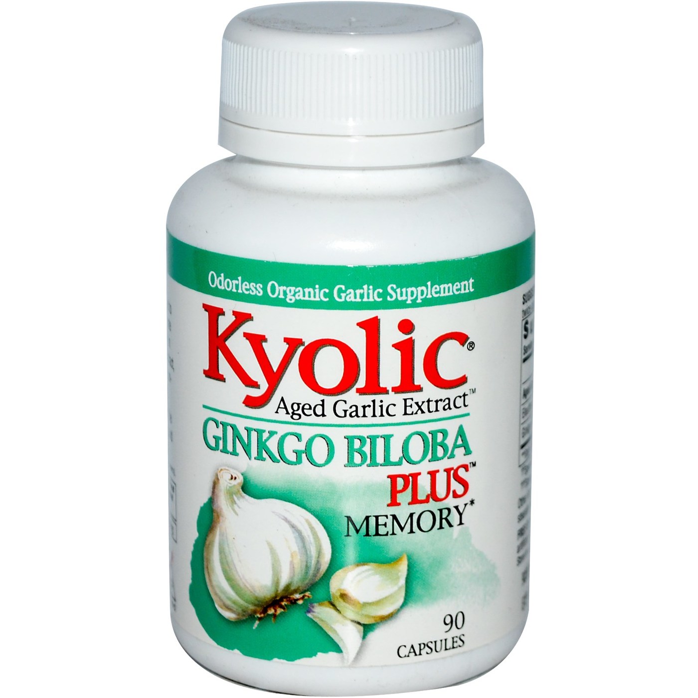 galop wond Product Kyolic Ginkgo Biloba Plus - 40 mg - 90 Capsules - eVitamins.com