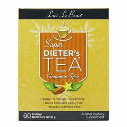 Laci Le Beau Super Dieter's Tea, Cinnamon Spice - 60 Tea Bags