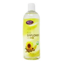 Life-Flo Organic Pure Sunflower Oil - 16 oz (473 ml)