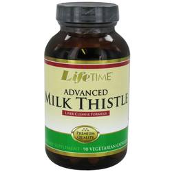 LifeTime Advanced Milk Thistle - 250 mg - 90 Vegetarian Capsules