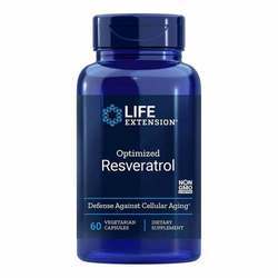 Life Extension Optimized Resveratrol  - 250 mg - 60 Vegetarian Capsules