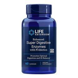 Life Extension Enhanced Super Digestive Enzymes with Probiotics - 60 VCapsules