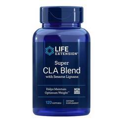 寿命延长超级CLA与芝麻lignans 3000 mg -120软胶