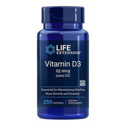 Life Extension Vitamin D3 - 1,000 IU - 250 Softgels