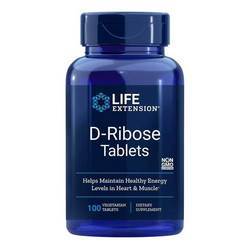 Life Extension D-Ribose Tablets - 100 Vegetarian Tablets