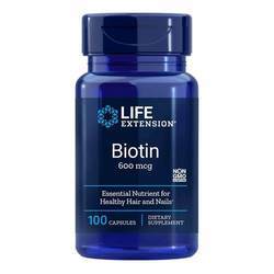 Life Extension Biotin 600 mcg - 100 Capsules