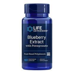 Life Extension Blueberry Extract with Pomegranate - 60 Vegetarian Capsules