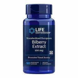 Life Extension Bilberry Extract 100 mg - 100 Vegetarian Capsules
