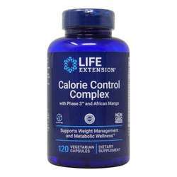 Life Extension Calorie Control Complex with Phase 3 and African Mango - 120 VCapsules