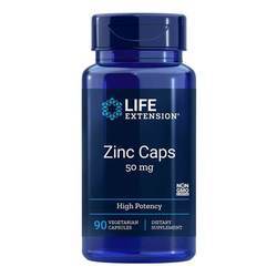 Life Extension Zinc Caps 50 mg - 90 Vegetarian Capsules