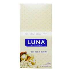 Luna Bars The Whole Nutrition Bar, White Chocolate Macadamia - 15 Bars