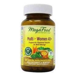 MegaFood Multi For Women 40+ - 60 Tablets