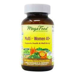 MegaFood Multi For Women 40+ - 120 Tablets