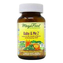 MegaFood Baby and Me 2 - 60 Tablets