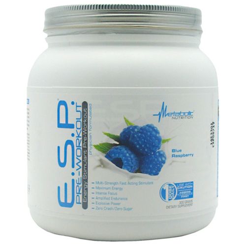 Metabolic Nutrition E.S.P. プレワークアウトサプリメント, 青い 