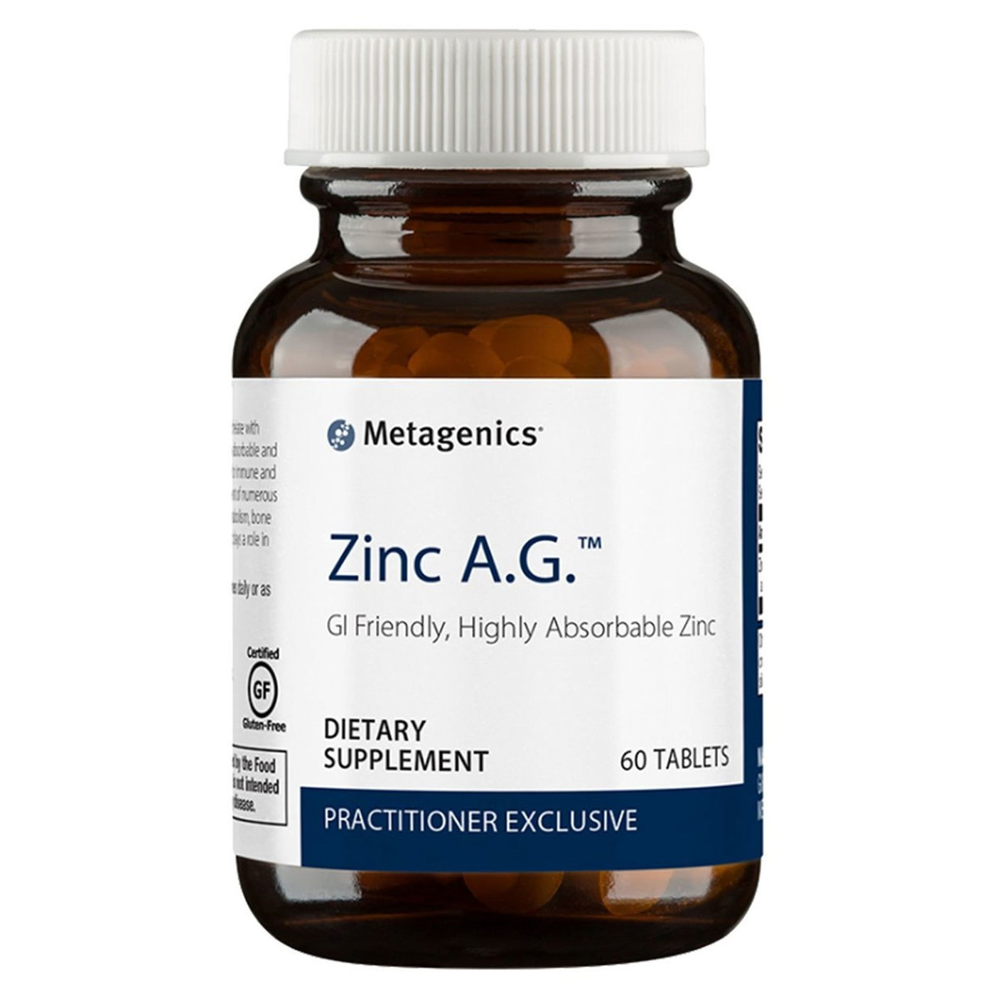 Metagenics Zinc A.G.™ - GI-Friendly Highly Absorbable Zinc 