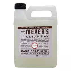 梅耶斯夫人清洁日手皂补充液，薰衣草- 33液盎司(975毫升)