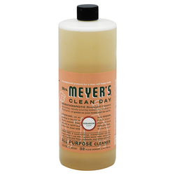 Mrs. Meyers清洁日多面浓缩液，天竺基- 32 fl oz (946 ml)